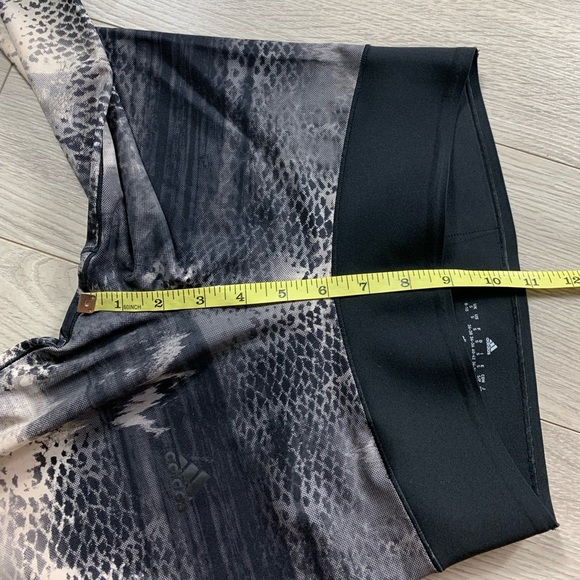 Adidas Climalite Pattern High Rise Tight Leggings - Picture 9 of 9